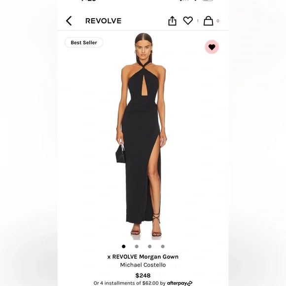 revolve black formal dress Kendall Jenner Black Strapless 2018 Revolve Awards Dress